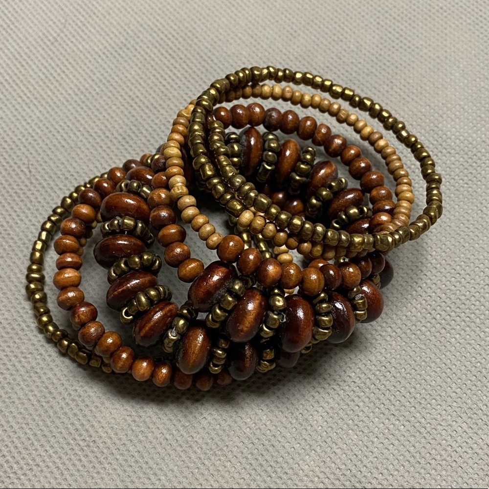 Tribal Beaded Bangles